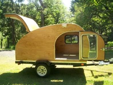 workman-teardrop-camper-trailer Teardrop Camper For Sale, Used Camping Trailers, Building A Teardrop Trailer, Teardrop Camper Plans, Camper Trailer For Sale, Teardrop Camper Trailer, Camping Vintage, Travel Camper, Vintage Camper Remodel