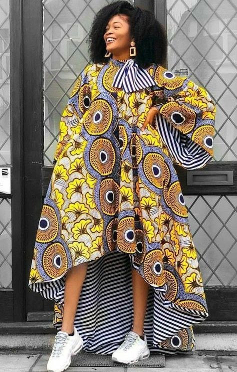 The Best Of Ankara Maxi Gowns For Pregnant Women - Opera News Official Kitenge Designs, Ankara Maxi Dress, Ankara Designs, Mode Kimono, Africa Dress, Afrikaanse Mode, Gaun Fashion, African Maxi Dresses, Dress African