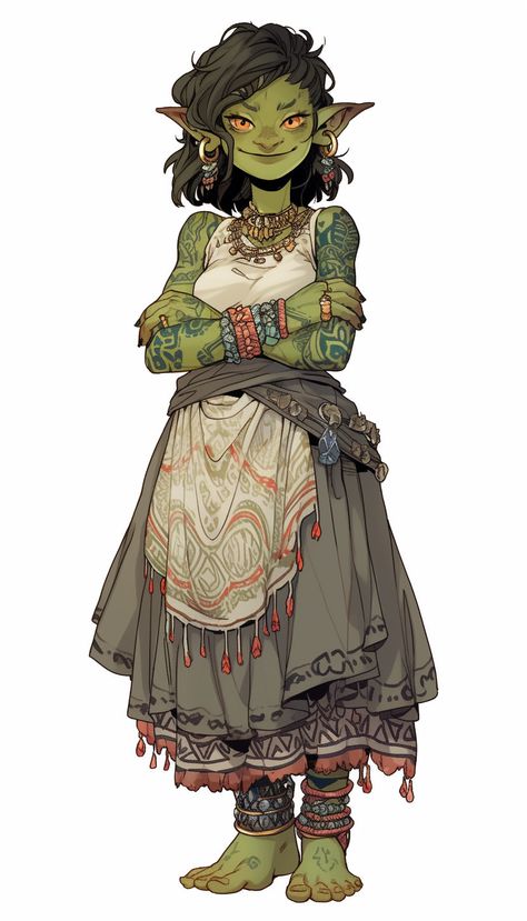 Rabbit Character Design Human, Acolyte Dnd, Dnd Bard Character Concept, Verdan Dnd, Goblin Dnd Character Design, Dnd Characters Ideas Character Inspiration, Dnd Fairy Character, Orc Character Art, Pathfinder Character Art