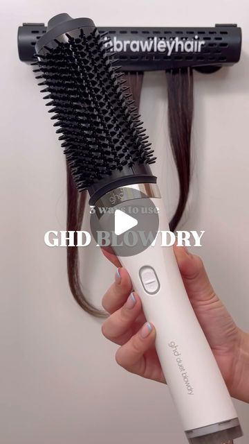 Ghd Blow Dryer, How To Use A Blow Dryer Brush, Blow Dryer Brush Tutorial, Blow Dry Tutorial, Blow Dry Hair Straight, Wet Hairstyles, Futuristic Hair, Greek Hair, Pro Hair