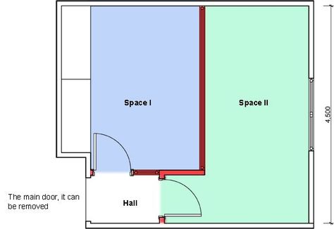 Split Bedroom Into Two Rooms, Small Split Bedroom Ideas, Splitting A Room For Siblings, Split A Bedroom In Two, Splitting A Bedroom In Two With Wall, Splitting Bedroom Into Two, Split A Room In Two Bedrooms, Split One Room Into Two Bedrooms, Divide Bedroom Into Two Spaces