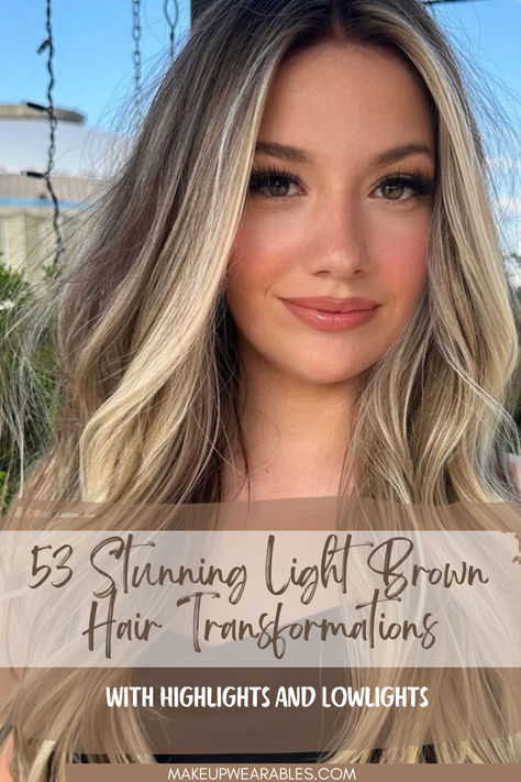 Stunning Light Brown Hair Transformations Before And After Lowlights, Lowlights Before And After, Beautiful Light Brown Hair, Vibrant Highlights, Style Transformation, Highlights And Lowlights, Hair With Highlights, Brown Hair With Highlights, Light Brown Hair