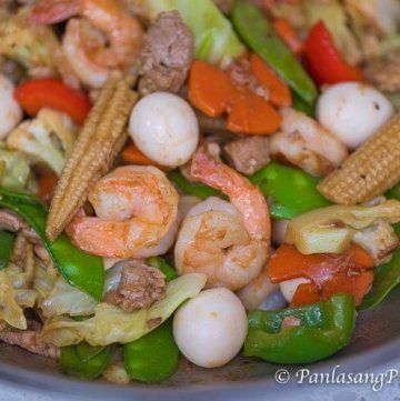 Chop Suey - Panlasang Pinoy Shrimp Chop Suey Recipe, Vegetable Chop Suey, Pork Chop Suey, Chopsuey Recipe, Chop Suey Recipe, Pinoy Foods, Chinese Vegetables, Filipino Cuisine, Shrimp Sauce