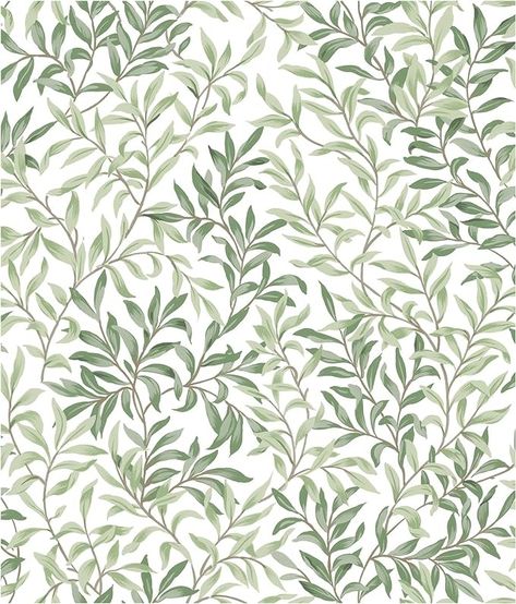 NuWallpaper Herb Green Terrace Vines Peel and Stick Wallpaper, NUS6101 - Amazon.com Green Terrace, Olive Leaf, Leaf Wallpaper, Baby Boy Rooms, Textured Wallpaper, Boys Room, Stick Wallpaper, Peel And Stick Wallpaper