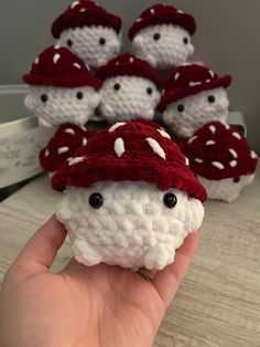 Crochet Mushie Bois Plush Mushroom Stuffed Item Amigurumi Baby Mushroom Plush Mushroom, Whimsical Crochet, Mushroom Stuffed, Crochet Market, Crochet Mushroom, Crochet Plushies, Handmade Plush, Car Decorations, Amigurumi Animals