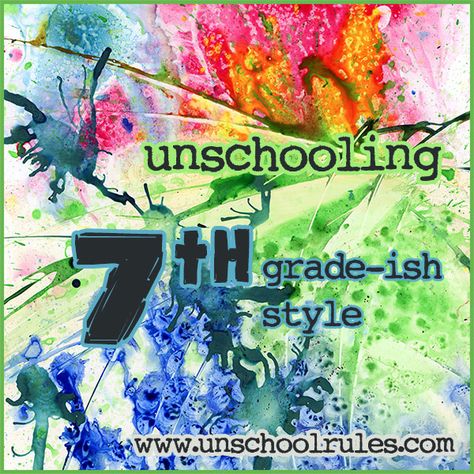 Homeschool 7th Grade, Unschooling Math, 7th Grade Homeschool, Unschooling Ideas, Homeschooling Middle School, Homeschool Apps, Homeschool Curriculum Planning, Secular Homeschool, Relaxed Homeschooling