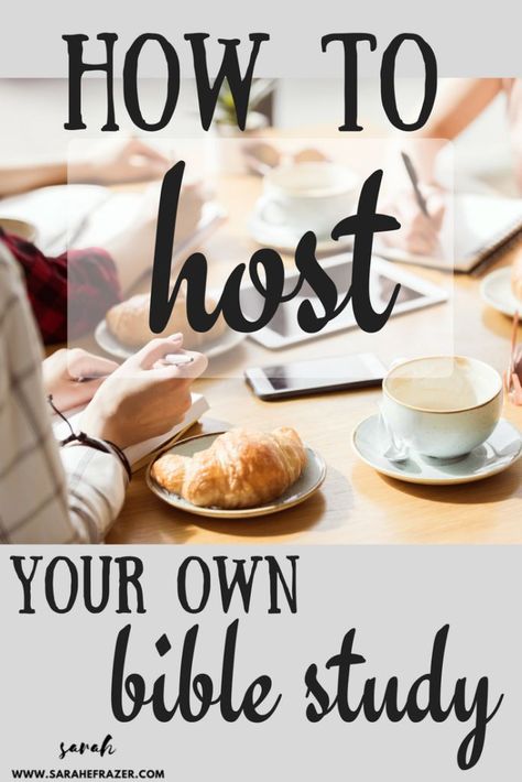 Are you wondering how to host a Bible study in your home?  Here's the ultimate Bible study host guide to help you get started, grow in faith, and cultivate godly friendships. || Sarah E. Frazer #biblestudy #christianwoman #spiritualgrowth Women’s Bible Study Activities, Starting A Bible Study, Girl Bible Study, Girl Bible, Bible Study Activities, Study Girl, Small Group Bible Studies, Bible Studies For Beginners, Grow In Faith