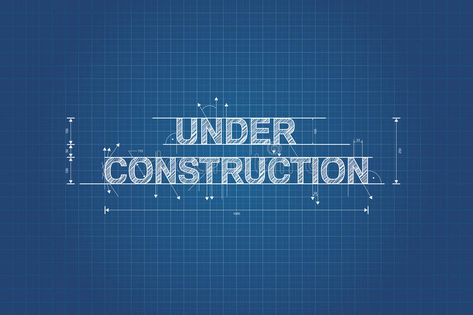 Blueprint Design Graphics, Blueprint Logo Design, Construction Graphic Design, Blueprint Aesthetic, Blueprint Logo, Construction Animation, Blueprint Illustration, Blueprint Construction, Blueprint Design