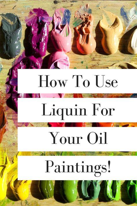 In this article, we go over how you are able to use liquin with your oil paints for excellent results. We feel that liquin is one of the better oil paint mediums out there and cover how to use it with tube based oil paints as well as how to mix it with pigment to make your own paints. Making Oil Paint, Oil Paint Mediums, Oil Painting Mediums, How To Use Oil Paint, How To Oil Paint, Oil Painting Basics, Learn Oil Painting, Symbolism Art, Painting Basics