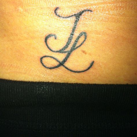 J & L Tattoo <3 J And L Tattoo, J Tattoo, L Tattoo, Creative Tattoo, Creative Tattoos, Infinity Tattoo, Jesus Fish Tattoo, Tatting, Tattoo Ideas