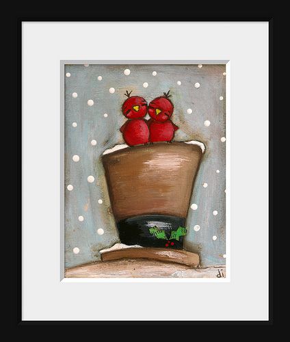 This Will Do print | Diane Duda | Flickr Mini Canvas Christmas, Wine And Canvas, Christmas Artwork, Holiday Painting, Art Carte, 12 December, Christmas Canvas, Mini Christmas, Night Painting