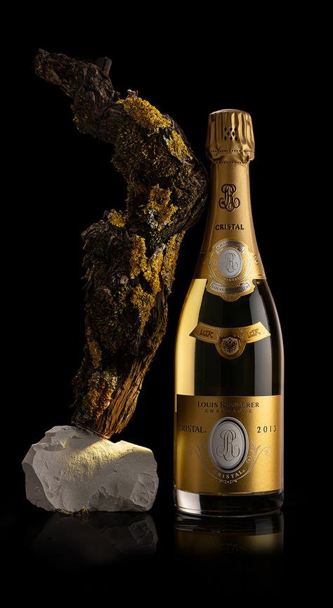 Cristal 2013 | Champagne Louis Roederer Cristal Champagne, Wine Key, Cocktail Photography, Key Visual, Cigars And Whiskey, Brand Guidelines, Champagne Bottle, Macallan Whiskey Bottle, Whiskey Bottle