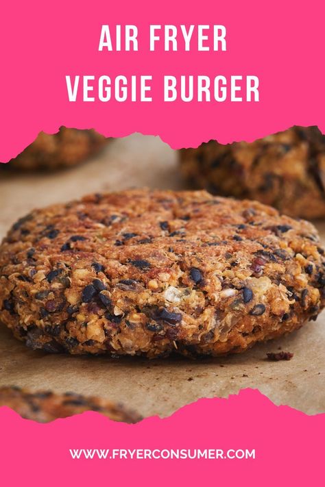 Craving a tasty and satisfying veggie burger but want to avoid the mess and added fats of traditional frying? Try our air fryer veggie burger recipe! Our unique cooking method ensures that each burger is crispy on the outside and juicy on the inside, packed with plant-based protein and flavor. Whether you're a vegetarian or simply looking for a healthier and tasty alternative to traditional burgers, our air fryer veggie burger is the perfect meal. Burger Pairings, Veg Burgers Recipe, Vege Burgers, Best Sauces, Veggie Burger Recipe, Veggie Burger Patties, Homemade Veggie Burgers, Best Sides, Veggie Burgers Recipe