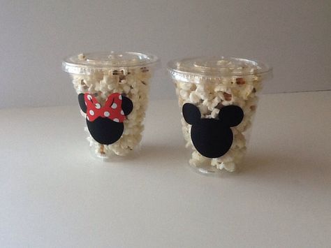 Mickey Mouse Popcorn, Popcorn Holder, Blaze Birthday, Birthday Mickey Mouse, Mouse Party, Mickey Mouse Party, Mouse Birthday, Mickey Mouse Birthday, Party Cups