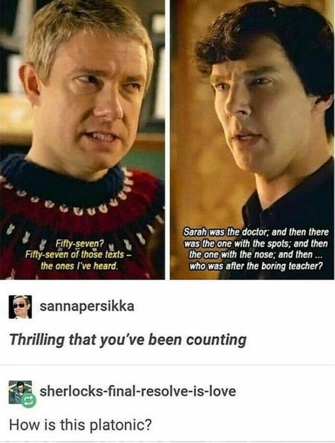 Sherlock Holmes Fandom, Johnlock Fanart, Sherlock Holmes John Watson, John Lock, Funny Sherlock, Sherlock Quotes, Sherlock Holmes Bbc, Sherlock 3, Sherlock Fandom