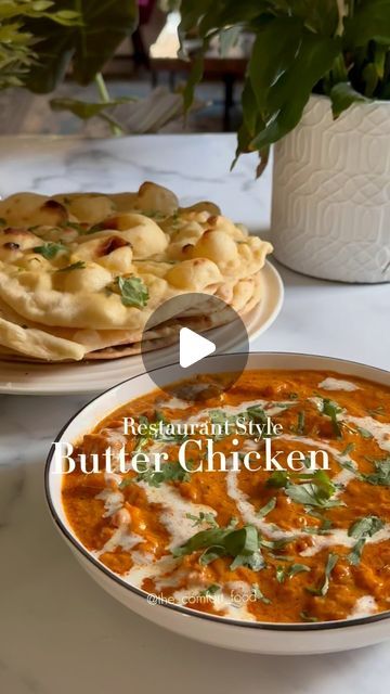 W A J I H A on Instagram Boneless Chicken Thigh Recipes Videos, Chicken Butter Masala Recipe, Best Butter Chicken Recipe Indian, Butterchicken Indian Recipe, Butter Chicken Recipe Video, Chicken Butter Masala, Apple Crisp Bars Recipe, Indian Butter Chicken Recipe, Curry Chicken Thighs