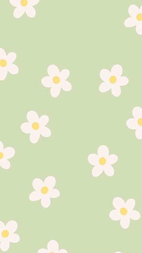 Wallpaper Iphone, Created By, Iphone, Yellow, Flowers, Green, White