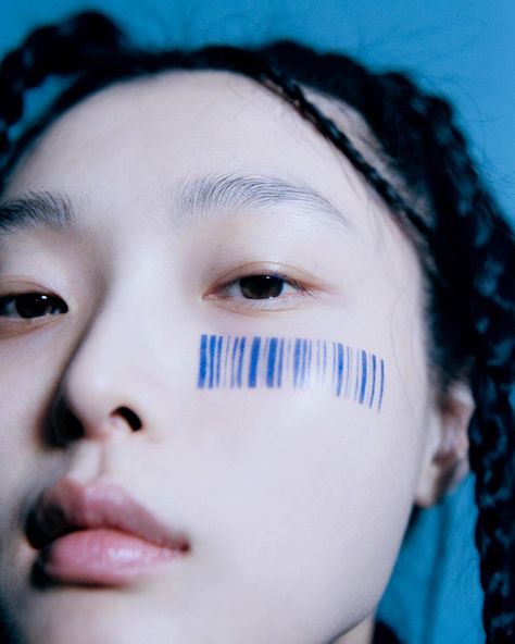 chogiseok.com Editorial Archive, Cyberpunk Makeup, Kim Makeup, Inspiration Photoshoot, Vogue Men, Cyberpunk Aesthetic, Dope Makeup, Kim Sun, Fashion Photography Inspiration