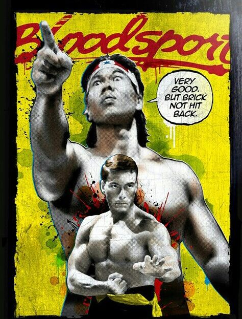 Bloodsport Movie, Sylvester Stallone Rambo, Lorenzo Lamas, 80s Movie Posters, Claude Van Damme, Jean Claude Van Damme, Movie Artwork, Martial Arts Movies, Sports Movie