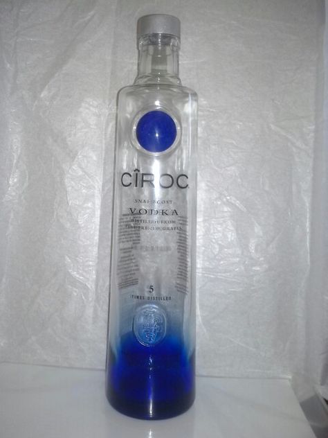 Ciroc vodka 750 ml. Glass bottle Ciroc Vodka, Pretty Alcoholic Drinks, Favorite Drinks, Glass Bottle, Vodka Bottle, Glass Bottles, Vodka, Alcoholic Drinks, Drinks