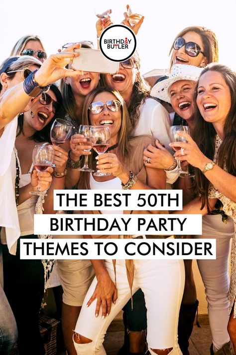 Themed 50th Birthday Parties, Turning 50 Birthday Party Ideas, 50th Birthday Dress Up Themes, Themes For 50th Birthday, 50th Themed Birthday Ideas For Women, 50 Th Bday Party Ideas, 50th Birthday Party For Women Themes, Summer 50th Birthday Party Ideas, Outfits For 50th Birthday Party