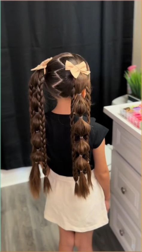 #fashion #beauty #hairstyles #hairstylesideas #oldwomenhairstyles #oldwomenhaircutt #kid'shairstyles #haircare #weddinghairstyles #femalehairstyles #shorthaircutt #shorthairstyles #bridalhairstyles #kid'shaircutt #everydayhairstyles #christmaskid'shairstyles #braidedhairstyles #christmashairstyles Baby Hair Ties, Picture Day Hair, Easy Little Girl Hairstyles, Easy Hairstyles For Kids, Hair For School, Girl Hair Dos, Girls Hairstyles Easy, Toddler Hairstyles Girl