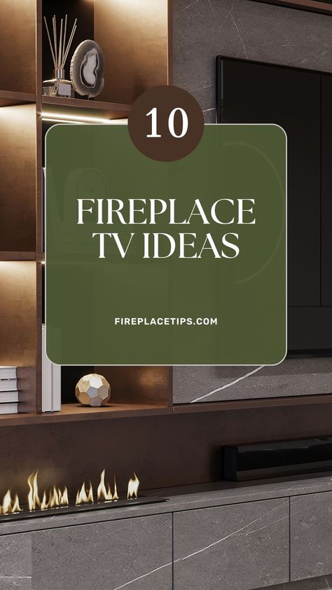 fireplace TV Ideas Recessed Linear Fireplace, 2 Story Linear Fireplace Ideas, Fireplace Tv Wall Basement, Open Fireplace Living Room, Fireplace With Tv Over It, Media Wall With Fireplace And Tv And Soundbar, Linear Fireplace Ideas With Tv, Tv Unit Design Modern With Fireplace, Tv Fireplace Wall Design