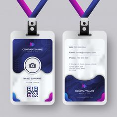 Identity Card Design, Employee Id Card, Employees Card, Name Tag Design, Corporate Id, Business Cards Layout, Name Card Design, Id Card Template, Id Design