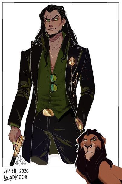 Scar Rey Leon, Scar The Lion King, Disney Characters As Humans, Ruined Childhood, Cartoon Characters As Humans, Il Re Leone, Lion King Art, Cartoon As Anime, Disney Artwork