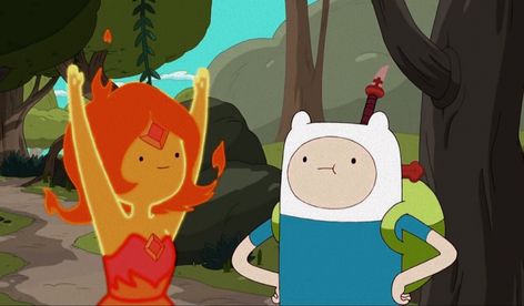 Finn The Human And Flame Princess, Finn And Fire Princess Matching Icons, Flame Princess And Finn Pfp, Finn And Flame Princess Matching Pfp, Adventure Time Finn And Flame Princess, Finn And Flame Princess Costume, Finn And Flame Princess Matching Icons, Finn And Fire Princess, Flame Princess X Finn