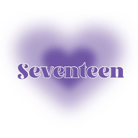 #seventeen icon, logo Purple Seventeen Aesthetic, Seventeen Logo Aesthetic, Seventeen Logo Design, Seventeen Icons Aesthetic, Purple Seventeen, Seventeen Logo, Seventeen Wallpaper Kpop, Spotify Logo, Edit Logo