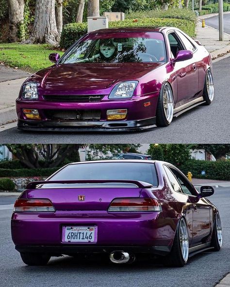 Honda Prelude 💜   @mdh_mod07 #honda #cars #car #iconiccars Honda Prelude Tuning, Initial D Car, Car Aesthetics, Rocket Bunny, Jdm Honda, Best Jdm Cars, Honda Prelude, Honda Cars, Another Love