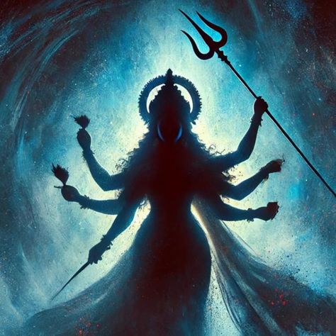 Maa Adi Shakti, Jai Maa Durga, Adi Shakti, Goddess Kali Images, God Wallpaper, Spiritual Pictures, Aadi Shakti, God Artwork, Durga Painting