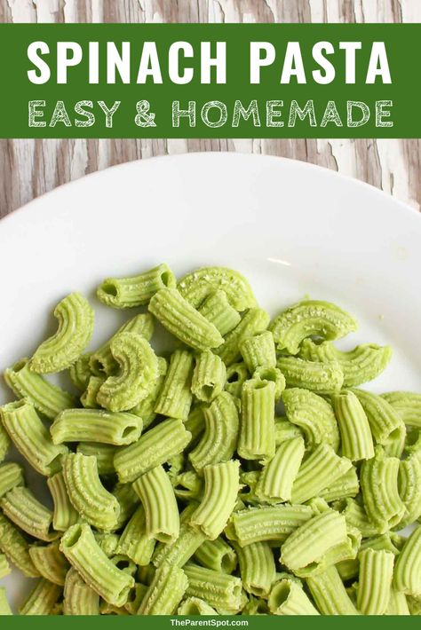 Pasta Machine Recipes, Pasta Maker Recipes, Phillips Pasta Maker Recipes, Spinach Pasta Dough, Philips Pasta Maker Recipes, Phillips Pasta Maker, Homemade Spinach Pasta, Homemade Pastas, Spinach Pasta Recipe