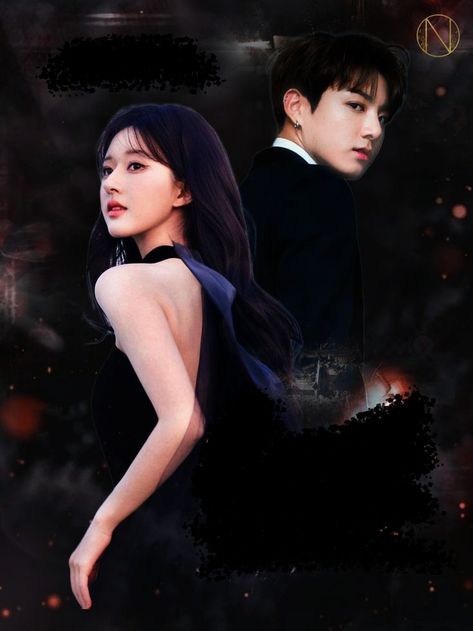 Jungkook Ff Cover, Jungkook And Yn Fanart, Korean Novel Cover, Jungkook Wattpad Cover, Yn Aesthetic, Jungkook And Yn, Poster Wattpad, Romance Book Cover Design, Jungkook Ff