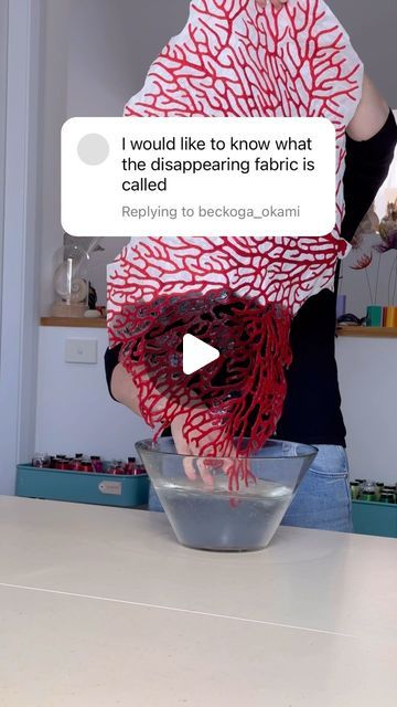 Meredith Dale trading as Meredith Woolnough on Instagram: "This dissolvable material is water soluble fabric. It is a common machine embroidery stabiliser that is available from sewing stores or online.   There are many companies that make it these days, and they may have their own ‘brand names’ (I’ll list a few of the most common ones below) but they are all selling essentially the same thing.   I like the white ‘washable web’ variety of water soluble fabric myself. There is also a clear film variety that looks a bit like a sheet of plastic. Both work in similar ways, I just prefer the white variety.   Some common brand names for the white variety I like: - vilene water soluble stabiliser/541/solufleece/soluvlies - New Brothread embroidery stabiliser washaway (available on Amazon)  - Pell Dissolvable Fabric Embroidery, Meredith Woolnough, Soluble Fabric, Dior Wedding, Embroidery Stabilizer, Water Soluble Paper, Water Soluble Fabric, Encaustic Art, Cardboard Tubes