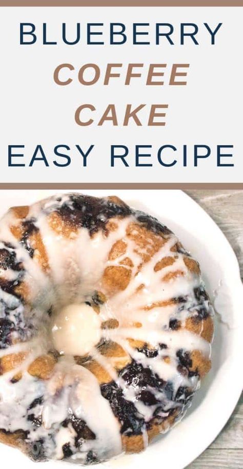 Blueberry Sour Cream Coffee Cake, Sour Cream Coffee Cake Recipe, Cake Blueberry, Cake Dog, Bundt Cake Recipes, Blueberry Coffee Cake, Blueberry Coffee, Sour Cream Coffee Cake, Coffee Cake Recipe