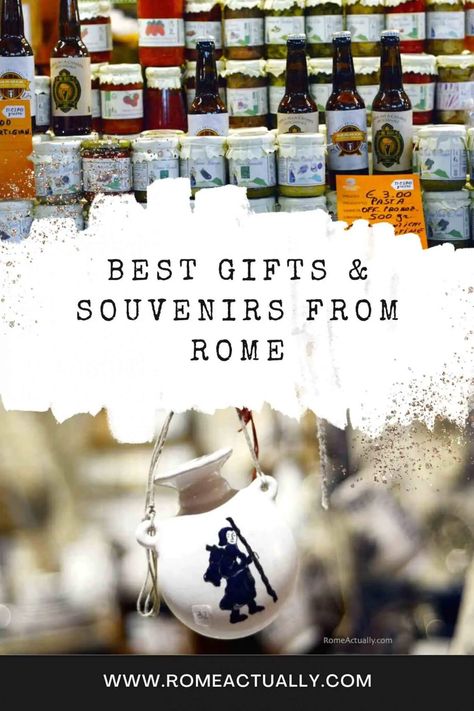 Rome Souvenirs, Souvenirs From Italy, Rome Shopping, Contiki Tour, Best Food In Rome, Rome Bucket List, Italian Souvenirs, Free Things To Do In Rome, Rome Winter