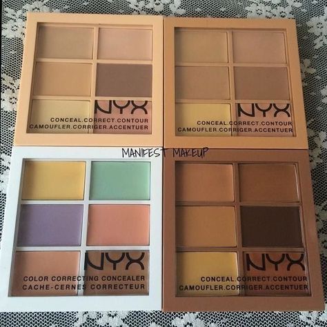 Color For Fair Skin, Color Correcting Concealer Palette, Hair Color For Fair Skin, Color Correcting Concealer, It Cosmetics Concealer, Princess Makeup, Concealer Palette, Makeup Product, Super Hair