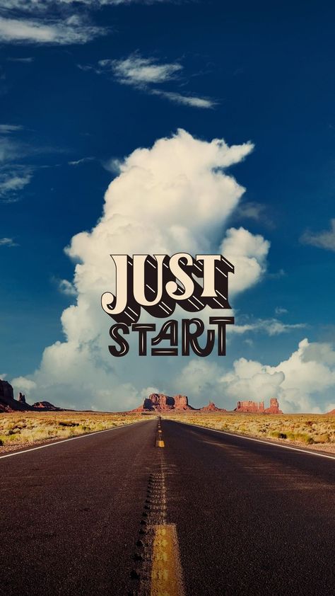 Just Start Wallpaper, Start Wallpaper, Unique Iphone Wallpaper, Wallpaper Inspiration, Smile More, Just Start, Musical Instruments, Office Supplies, Musical