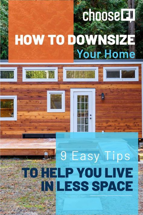 How To Downsize Your Home: 9 Easy Tips To Help You Live In Less Space Downsize Your Home, How To Downsize, Downsizing Tips, Wall Nook, Minimal Lifestyle, Becoming Minimalist, Minimalism Lifestyle, Moving Packing, Camper Living