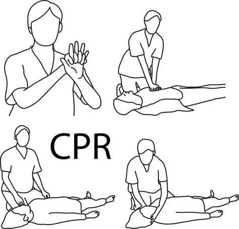 First Aid Illustration, First Aid Poster, Emt Study, Learn Cpr, Medical Drawings, Devotional Topics, Doctor Drawing, Cpr Training, Medical School Essentials