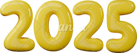 3D render Yellow Bubble Number Font 2025. - Photos by Canva Bubble Typeface, Canva Alphabet, Bubbly Font, Bubble Writing, Bubble Numbers, Canva Christmas, Number Font, Number Fonts, Christmas Elements