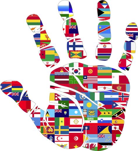 Free Image on Pixabay - Flags, Hand, World, Handprint Images Noêl Vintages, Spiritual Prayers, Hispanic Heritage Month, Hispanic Heritage, International Day, Flags Of The World, United Nations, Learning Languages, Love Shirt