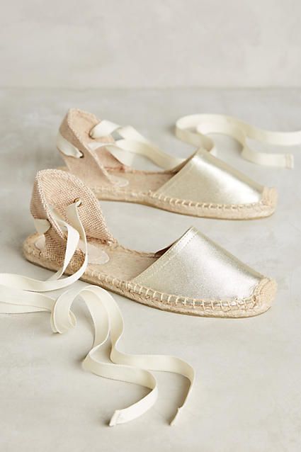 Soludos Vamos Espadrilles - anthropologie.com Ella Shoes, Metal Clothing, Travel Shoes, Leather Espadrilles, Cute Sandals, Dream Shoes, Espadrille Shoes, Shoe Lover, Espadrilles Wedges