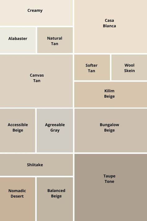 Sherwin Williams Warm Neutral Paint Colors that are On Trend - West Magnolia Charm Warm Neutral Color Palette, Tan Paint Colors, Beige Wall Colors, Taupe Paint Colors, Warm Neutral Paint Colors, Royal Blue Wallpaper, Paint Color Guide, Valspar Paint Colors, Beige Paint Colors