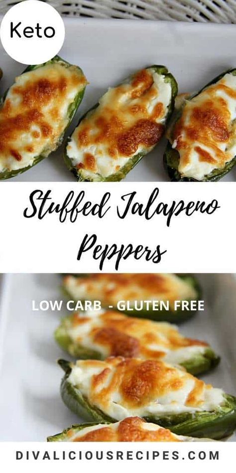 Jalapeño Poppers Recipe, Keto Jalapeno, Stuffed Jalapeno, Jalapeno Popper Recipes, Jalapeño Poppers, Poppers Recipe, Jalapeno Peppers, Starting Keto Diet, Low Carb Diets