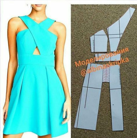 Criss Cross Dress Pattern, Corset Sewing Pattern, Cross Dress, Criss Cross Dress, Easy Sewing Patterns, Diy Sewing Clothes, Friends Fashion, Clothing Hacks, Dress Sewing Patterns