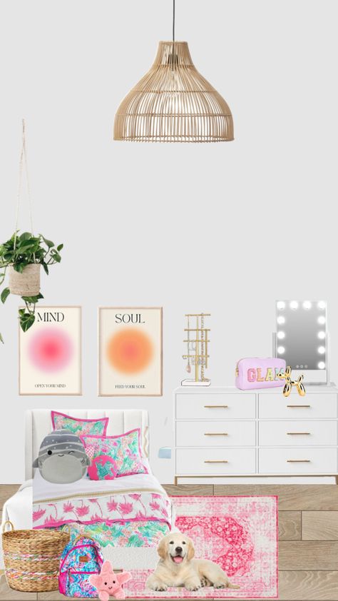 Random room inspo! #roominspo #preppy Girly Room, Ceiling Hanging, Room Inspo, Quick Saves