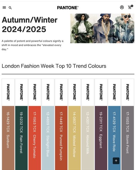 Storm Front, Winter Colors, Color Trends, London Fashion Week, Design Trends, Fall Winter, Style Inspiration, Color